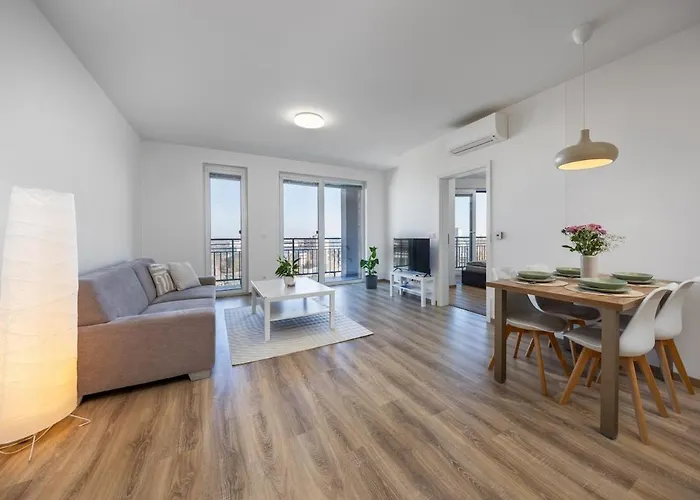 Appartement Skylineview - Modern & Free Parking