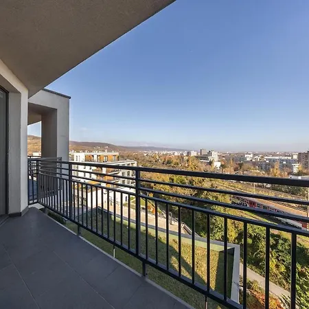 Skylineview - Modern & Free Parking Apartment Bratislava